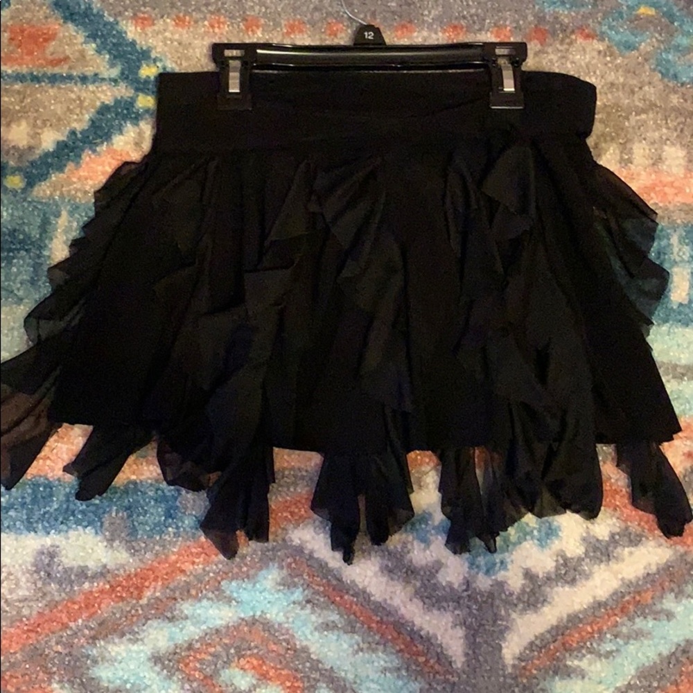 black Charlotte Russe skirt